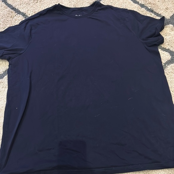 Plain dark navy tee shirt - Picture 1 of 5